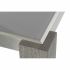 Masă de Sufragerie DKD Home Decor Geam Gri Aluminiu Dub Sticlă Temperată (162 x 92 x 74 cm)