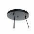 Lustră DKD Home Decor Negru Maro Deschis Metal Bambus 50 W Tropical 220 V 30 x 30 x 94 cm
