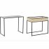 Set de 2 Măsuțe DKD Home Decor Metal Ratan (60 x 30 x 50 cm)