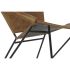 Scaun de Sufragerie DKD Home Decor Negru Maro Deschis 81 x 67 x 71 cm