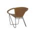Scaun de Sufragerie DKD Home Decor Negru Maro Deschis 81 x 67 x 71 cm