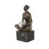 Figură Decorativă DKD Home Decor Cupru Gimnast / Gimnastă 14 x 11,5 x 25,5 cm