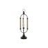 Decorare ușoară DKD Home Decor Negru Auriu* Metal (18 x 18 x 61 cm)