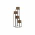Ghiveci DKD Home Decor Maro Negru Multicolor Lemn Metal Modern 40 x 40 x 120 cm 40 x 40 x 138 cm