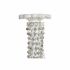 Lustră DKD Home Decor Alb Metal Plastic 40 W Romantic murat 220 V 70 x 70 x 63 cm