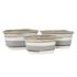 Set de Coșuri DKD Home Decor Bumbac Iută (36 x 30 x 24 cm)