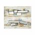 Tablou DKD Home Decor 150 x 3 x 60 cm Abstract Loft (2 Unități)
