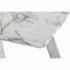 Masă de Sufragerie DKD Home Decor Oțel Alb 160 x 90 x 76 cm Lemn MDF