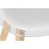 Scaun de Sufragerie DKD Home Decor Alb Transparent Natural Lemn Policarbonat 54 x 47 x 81 cm
