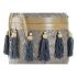 Set de Coșuri DKD Home Decor 39 x 39 x 55 cm Bambus Franjuri Boho