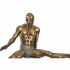 Figură Decorativă DKD Home Decor Auriu* Rășină Gimnast / Gimnastă Modern (36 x 19 x 46 cm)