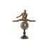 Figură Decorativă DKD Home Decor Auriu* Rășină Gimnast / Gimnastă Modern (36 x 19 x 46 cm)