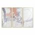 Set de 3 tablouri DKD Home Decor 180 x 4 x 120 cm Abstract Urban
