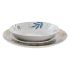 Set de Veselă DKD Home Decor Multicolor Porțelan Květiny Urban 27 x 27 x 3 cm 18 Piese (18 pcs)