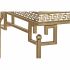 Masa de Cafea DKD Home Decor Oglindă Metal Aluminiu 85 x 44 x 48 cm