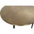 Masa de Cafea DKD Home Decor Glamour Negru Auriu* Lemn Metal 85 x 85 x 45 cm
