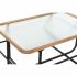 Masa de Cafea DKD Home Decor Geam Metal (90 x 60 x 46 cm)