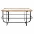 Masa de Cafea DKD Home Decor Geam Metal (90 x 60 x 46 cm)