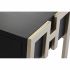 Masa de Cafea DKD Home Decor 150 x 36 x 48 cm Metal Lemn Aluminiu