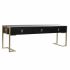 Masa de Cafea DKD Home Decor 150 x 36 x 48 cm Metal Lemn Aluminiu