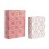 Cutie DKD Home Decor Carte Pânză Lemn 20 x 8 x 26 cm (2 Unități)
