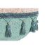 Geantă Bandulieră DKD Home Decor Natural Gri Poliester Mentă Fibră (39 x 9 x 48 cm) (2 Unități)