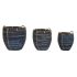 Set de Coșuri DKD Home Decor Bleumarin 56 x 56 x 60 cm