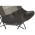 Scaun de Sufragerie DKD Home Decor Maro Negru Gri 76 x 76 x 96 cm