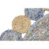 Covor DKD Home Decor Albastru Multicolor Indian (200 x 200 x 1 cm)