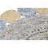 Covor DKD Home Decor Albastru Multicolor Indian (200 x 200 x 1 cm)