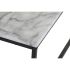 Masa de Cafea DKD Home Decor Alb Negru Metal Lemn MDF 80 x 80 x 34 cm