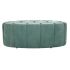 Banchetă DKD Home Decor   Verde Multicolor Metal Lemn MDF 30 x 40 cm 122 x 51 x 46,5 cm