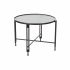 Masa de Cafea DKD Home Decor Metal Geam 63 x 63 x 46 cm