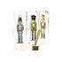 Sticlă (de pus lichide) DKD Home Decor Spărgător de nuci Geam PVC (550 ml) (3 Unități)