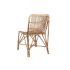 Scaun de Sufragerie DKD Home Decor Natural 47 x 47 x 83 cm 47 x 61 x 84 cm