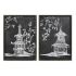 Tablou DKD Home Decor 50 x 2,8 x 70 cm Oriental (2 Unități)