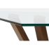 Masa de Cafea DKD Home Decor Geam nuc (130 x 70 x 42 cm)