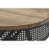 Masa de Cafea DKD Home Decor Maro Negru Metal Brad 120 x 58 x 42 cm