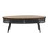Masa de Cafea DKD Home Decor Maro Negru Metal Brad 120 x 58 x 42 cm