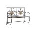 Bancă DKD Home Decor Negru Multicolor Mozaic 111 x 54 x 88 cm