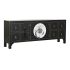 Mobilă TV DKD Home Decor Negru Oriental Alb Auriu* Alb/Negru Metal Brad Lemn MDF 130 x 26 x 51 cm