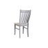 Scaun de Sufragerie DKD Home Decor 40 x 42 x 94,5 cm Natural Gri