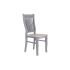 Scaun de Sufragerie DKD Home Decor 40 x 42 x 94,5 cm Natural Gri