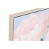 Tablou DKD Home Decor 60 x 3,5 x 80 cm 60 x 3 x 80 cm Květiny Romantic (2 Unități)