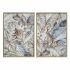 Tablou DKD Home Decor Tropical Selvă (2 Unități)