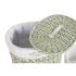 Set de Coșuri DKD Home Decor Verde răchită 51 x 37 x 56 cm (5 Piese)