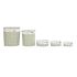 Set de Coșuri DKD Home Decor Verde răchită 51 x 37 x 56 cm (5 Piese)