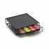 Organizator de capsule de cafea DKD Home Decor 28,7 x 32 x 7 cm Negru Metal