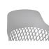 Scaun de Sufragerie DKD Home Decor Gri deschis 57 x 57 x 80,5 cm