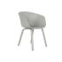 Scaun de Sufragerie DKD Home Decor Gri deschis 56 x 58 x 78 cm 60 x 55 x 78 cm